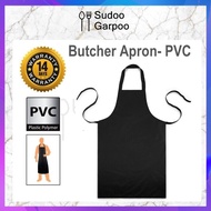 Butcher Apron PVC- Black (14 Days Warranty)