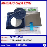 F012-016 (125mm X 125mm) OTO MOSAIC GRATING OT32-5500 OT32-5500 bathroom