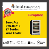 EuropAce EWC 8871S 87 Bottles  Wine Cooler