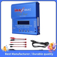 【NEW】For  B6AC 80W RC Balance Charger+T Plug Cable Digital Li-Ion LiFe Nimh Nicd PB Lipo Battery Dis