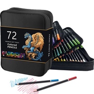 72/120/180/260 Color Lead Pencil Set - Vibrant Watercolor-Style Pencils Erasable Perfect for Artists
