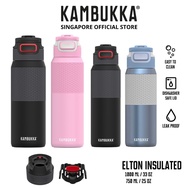 Kambukka ELTON 1000ml / 750 ml Insulated Vacuum Bottle Leak Proof Stainless Steel Thermal Bottle Off
