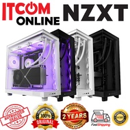 NZXT H6 FLOW TG / H6 FLOW RGB TG ATX CASING WITH 12CM*3 FAN (CC-H61FB-01)(CC-H61FW-01)(CC-H61FB-R1)(