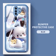 เคสโทรศัพท์ YBD สำหรับ OPPO A5 A9 2020 F11 Pro ฟิล์มเลนส์รถ TPU แบบนิ่มป้องกันด้วยลวดลายการ์ตูนน่ารัก