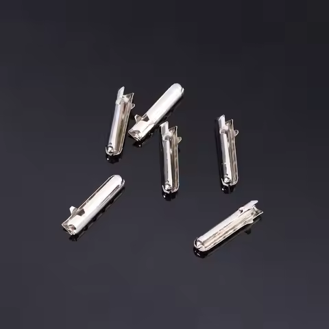 100Pcs Shoelace Metal Tips Bullet Shaped Shoe Lace Repair Clips for Sneakers Shoe Repair Parts Aglet