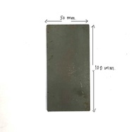 เหล็กเพลท แผ่นเหล็กปิดหัวเหล็กกล่อง ขนาด 4x2นิ้ว หนา 4มิลลิเมตร