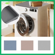 QIGUI กันลื่น ที่คลุมเครื่องซักผ้า การอบแห้งอย่างรวดเร็ว กันฝุ่นป้องกัน ไมโครเวฟป้องกันหรือ ใช้งานได้จริง สีทึบทึบ พรมในห้องน้ำ อุปกรณ์สำหรับห้องครัว