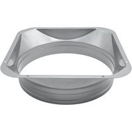 10 Inch Duct Flange Connector Square to Round, Metal Duct Connector Flange, 10 Inch Duct Connector f