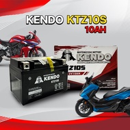 แบตเตอรี่รถมอเตอร์ไซค์ KENDO KTZ10V ราคาประหยัด ใช้สำหรับ สำหรับ FORZA 300CBR500CB650CBR1000MT07MT09
