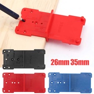 26/35 mm Hinge Hole Drilling Guide Positioning Ruler Hole Locator Template Carpenter Woodworking Too