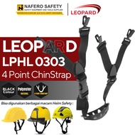 4-Point Chin Strap Safety Helmet LEOPARD LP 0303 Chinstrap YV 4 Point Chin Strap Original Safety Cli
