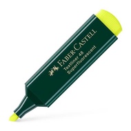 ปากกาไฮไลต์ FABER CASTELL Textliner 48 Super-fluorescent สีเหลือง จำนวน 1 ด้าม