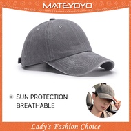 MATEYOYO Baseball Cap Summer Baseball Cap Peaked Cap Outdoor Ultra-thin Sun Hat Breathable Baseball