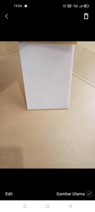 akrilik putih susu 5mm size 60x50cm