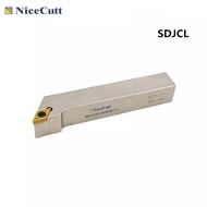 Nicecutt Lathe Tools CNC Machine SDJCL Lathe Tools External Turning Holder For Carbide Insert DCMT инструменты