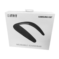 Samsung ITFIT Wearable Soundbar - Bluetooth Neckband Speaker (Gray), ITFITSP07