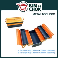 Metal Tool Box 1 Tier and 3 Tier-Light Duty | Multi-Layered ToolBox | Strorage Box