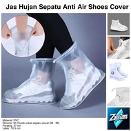 Waterproof Raincoat Shoes Cover PVC with Zipper L 40-41 - FV031