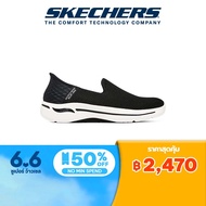 Skechers สเก็ตเชอร์ส รองเท้า ผู้หญิง Slip-Ins GOwalk Arch Fit Shoes - 124879-BKW