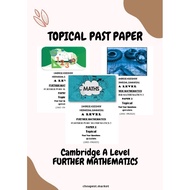 Cambridge A Level Further Mathematics Paper 1,2,3 Self-Made Topical Past Paper PDF(2002-ON2023)