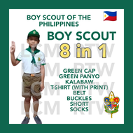 LCM' BOY SCOUT SET ( 8 IN 1 ) | KIDS UNIFORM