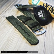 🇭🇰 包郵 🏃‍♂️ PRIMRIA ARMY GREEN Rugged 4mm 厚高品尼龍 Nato 軍帶錶帶 Sport Military Grade Sport Bands 20mm 22mm 