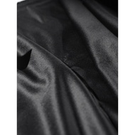 A46 Copingna Black Single-Sided Cashmere Fabric 560g/2.5m 100% Cashmere