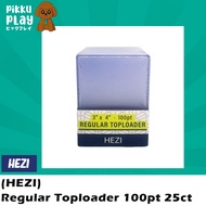 (Local Brand) HEZI Regular Toploader 100pt 25ct