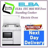 ELBA EEC 866 WH Free Standing Cooker Electric Oven