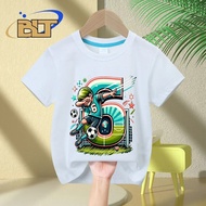 韩国 20266-year-old boy birthday T-shirt summer kids cotton short-sleeved football fan clothingCOD MOI