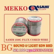 MEKKO (ASAHI) FLUX CORED WIRE 0.5MM 250G SOLDER LEAD