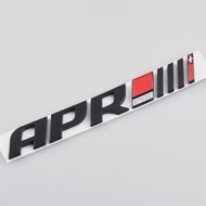 3D ABS APR Stage III 3+ Letters Logo Car Rear Trunk Boot Badge Emblem Sticker For VW GOLF Audi R8 RS