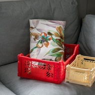 土耳其Aykasa折疊收納籃(M)-紅色