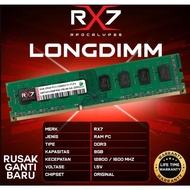 RAM RX7 DDR3 8GB 12800 Mhz