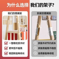 Red Market Stand Booth Float Market Exhibition Night Market Stand Booth Net Booth Solid Wood Promoti