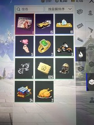 PUBG 遊戲道具組合