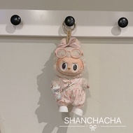 LABUBU 3.0 V1/V2 17cm Plush Doll Pendant Clothes Annie's Secret Onesie Set