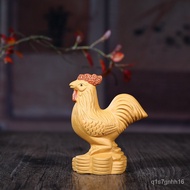 Big Chicken Zisha Dawn Report Pet Ornaments Yixing Tea Zodiac Sculpture Custom Crafts C6CL