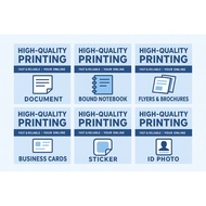 【Printing Service】A3 Printing｜Black&White Printing｜Colour Printing｜Poster