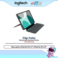 Logitech iPad Cases iPad Air 11" /iPad Pro 11" | iPad Air 13" /iPad Pro 13" | Flip Folio | Front and