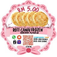 ROTI CANAI FROZEN 5 keping RM5/HOMEMADE by Natrah