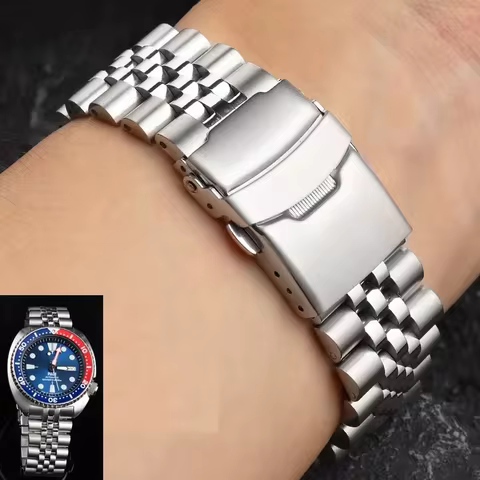 Solid Stainless For Seiko Abalone Series Turtles Prospex SRPA21 SRP777 SRPC25 SRP773 SRP775 SRP779 W