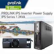 PROLiNK IPS1200 1200VA/ 720W High Performance Inverter Power Supply with 3x Universal AC Power Outle