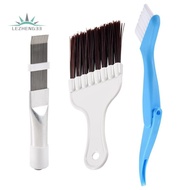 3Pcs Air Conditioner Manual Cleaning Tool Stainless Steel Fin Comb Radiator Air Conditioner Condense