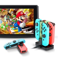 4 in 1 Nintendo Switch Oled Controller Charger Dock Joycon Holder Switch Dock Station NS Switch Gamepad With Led Display