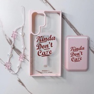 3PCS Simple Words Wallet Casing For Samsung s22 s22plus ultra Case Girly S23 S23Plus s23fe s24 s24pl