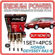 ASUKI IRIDIUM SPARK PLUG(1SET 4PCS) - HONDA ODYSSEY RA1,2,3,4,5,6,7,8,9/RB1/RB2 - AIK20LN