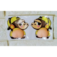 Butt Stickers, 4-dimensional Stickers, Cute Stickers, Cute Stickers, Character Patch