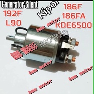 186F Relay Bendik Dynamo Starter Generator Silent Kipor Kama 5kw 10kw