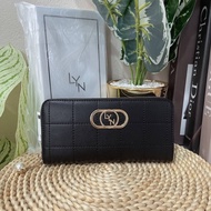 กระเป๋าสตางค์ใบยาว Lyn long wallet ของแท้ พร้อมกล่อง สีน่ารัก กระเป๋าสตางค์ใบยาว